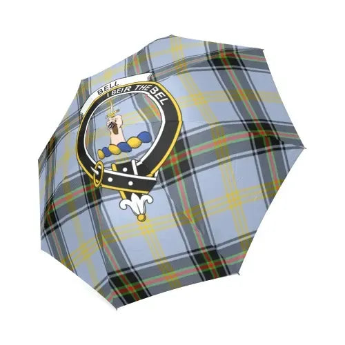 Bell Of The Borders Tartan Crest Umbrellas