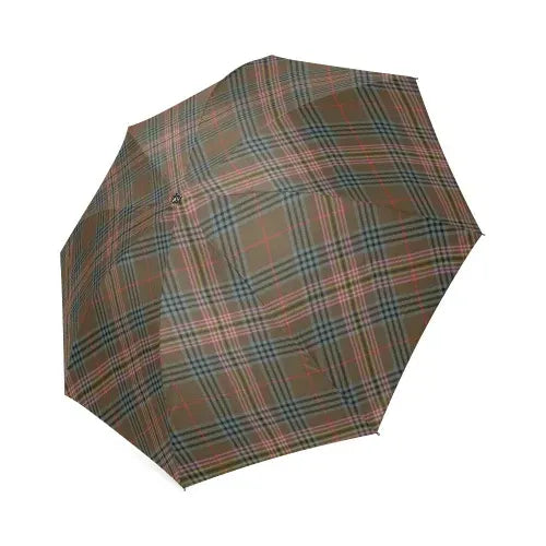 Kennedy Weathered Tartan Plaid Umbrellas