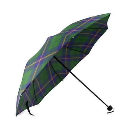 Carmichael Modern Tartan Crest Umbrellas