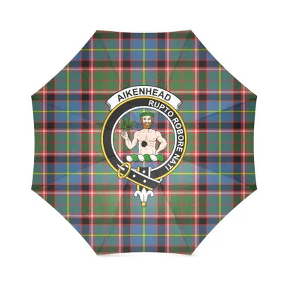 Aikenhead Tartan Crest Umbrellas