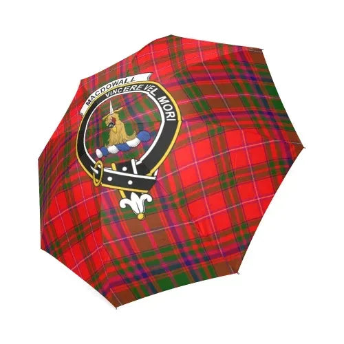 Macdowall (Of Garthland) Tartan Crest Umbrellas