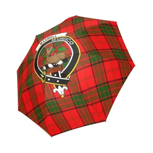 Maxwell Modern Tartan Crest Umbrellas