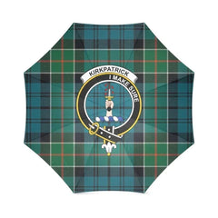 Kirkpatrick Tartan Crest Umbrellas