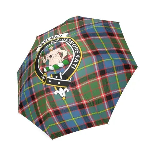 Aikenhead Tartan Crest Umbrellas