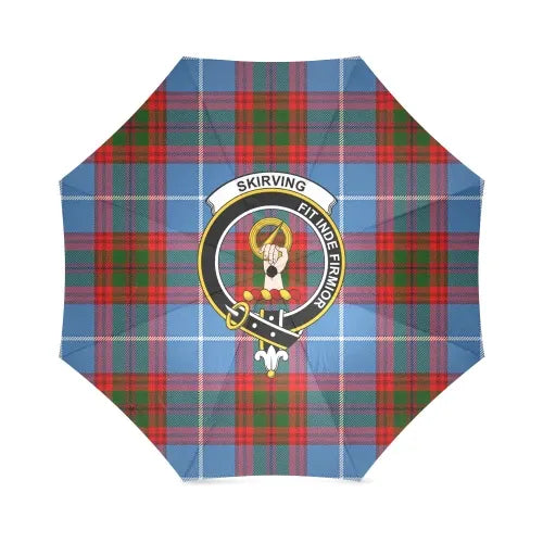 Skirving Tartan Crest Umbrellas