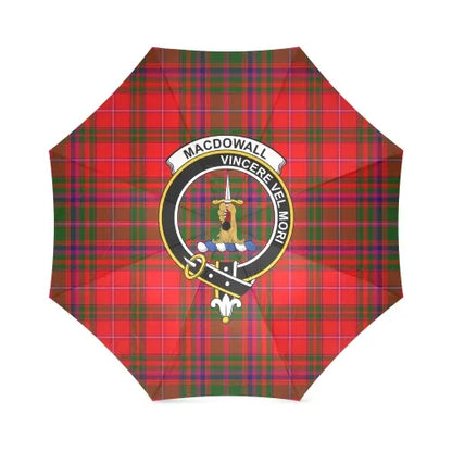 Macdowall (Of Garthland) Tartan Crest Umbrellas