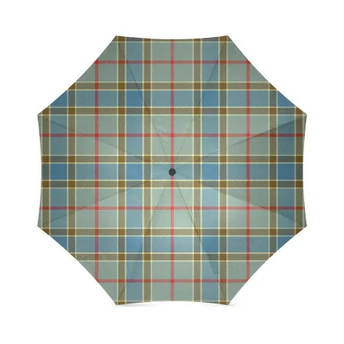 Balfour Blue Tartan Plaid Umbrellas