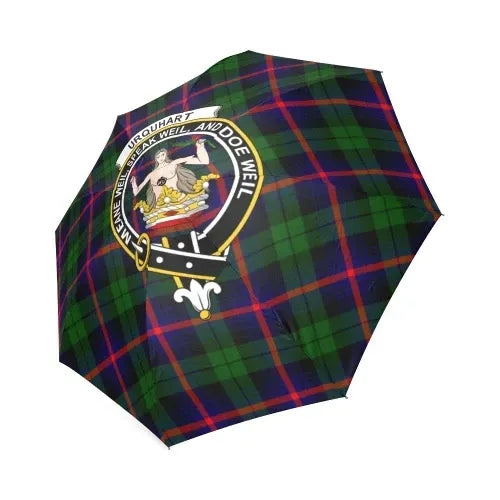 Urquhart Modern Tartan Crest Umbrellas