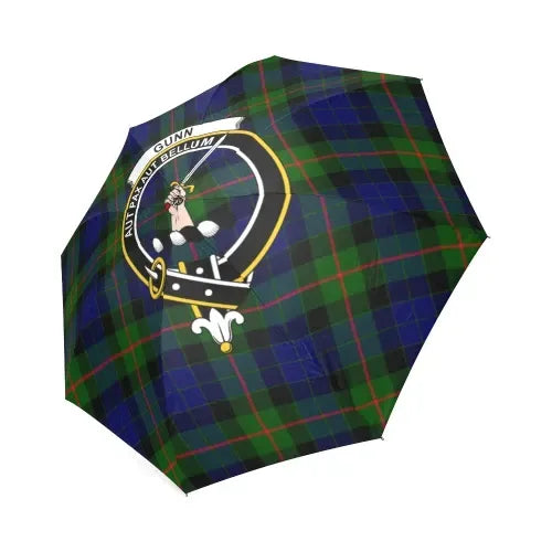 Gunn Modern Tartan Crest Umbrellas