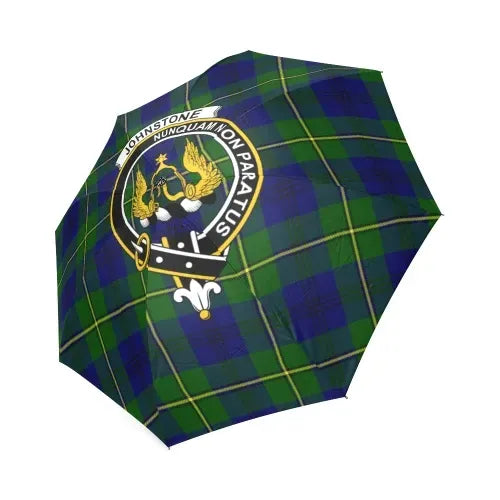 Johnstone Tartan Crest Umbrellas