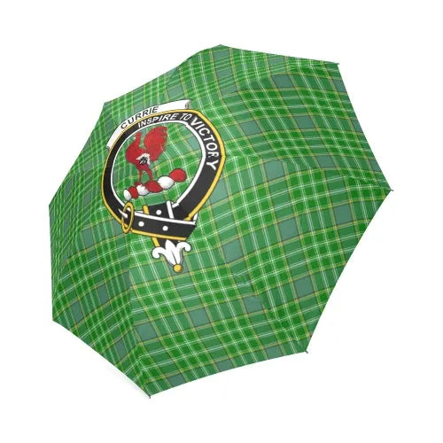 Currie Tartan Crest Umbrellas