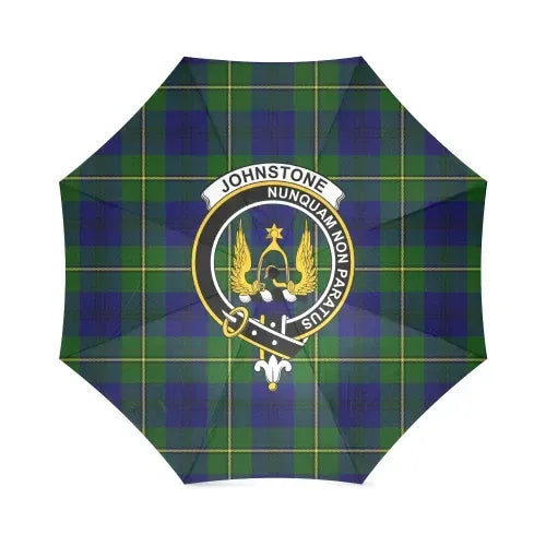 Johnstone Tartan Crest Umbrellas