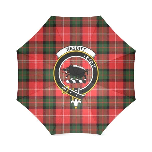 Nesbitt Modern Tartan Crest Umbrellas