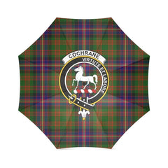 Cochrane Modern Tartan Crest Umbrellas