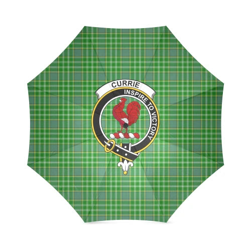 Currie Tartan Crest Umbrellas