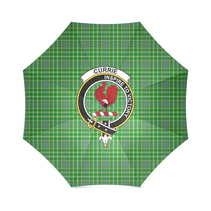 Currie Tartan Crest Umbrellas