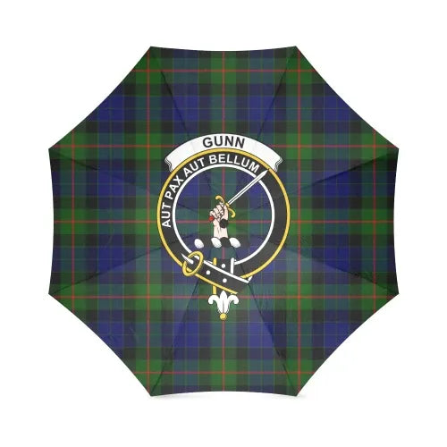 Gunn Modern Tartan Crest Umbrellas