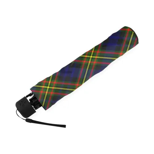 Maclellan Modern Tartan Crest Umbrellas