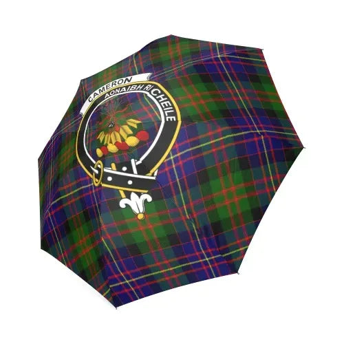 Cameron Tartan Crest Umbrellas