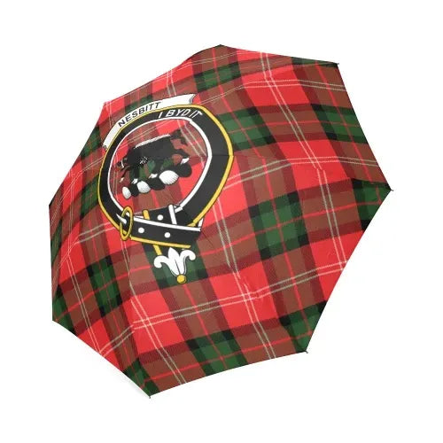 Nesbitt Modern Tartan Crest Umbrellas