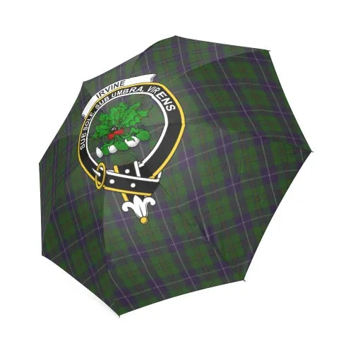 Irvine Of Bonshaw Tartan Crest Umbrellas