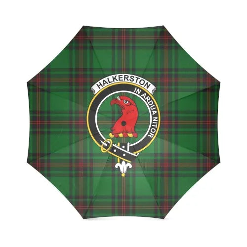 Halkerston Tartan Crest Umbrellas