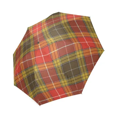 Buchanan Old Set Weathered Tartan Plaid Umbrellas