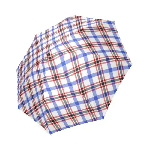 Boswell Modern Tartan Plaid Umbrellas