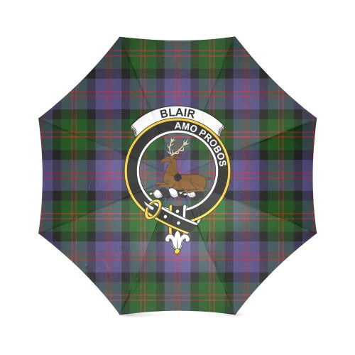 Blair Modern Tartan Crest Umbrellas