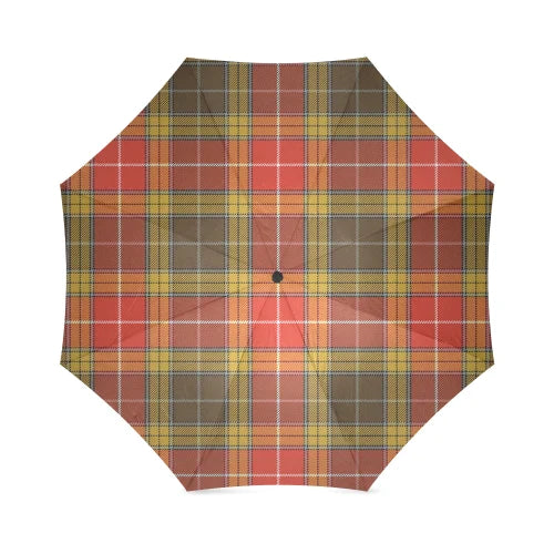 Buchanan Old Set Weathered Tartan Plaid Umbrellas