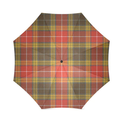 Buchanan Old Set Weathered Tartan Plaid Umbrellas