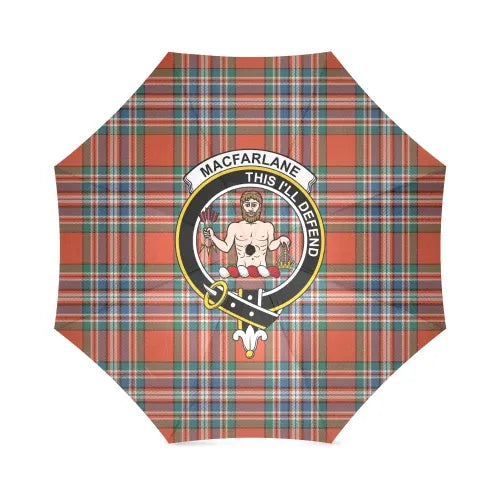 Macfarlane Ancient Tartan Crest Umbrellas