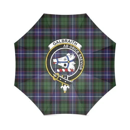 Galbraith Modern Tartan Crest Umbrellas