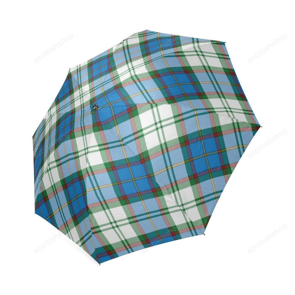 Alberta Dress Of Canada Tartan Plaid Umbrellas