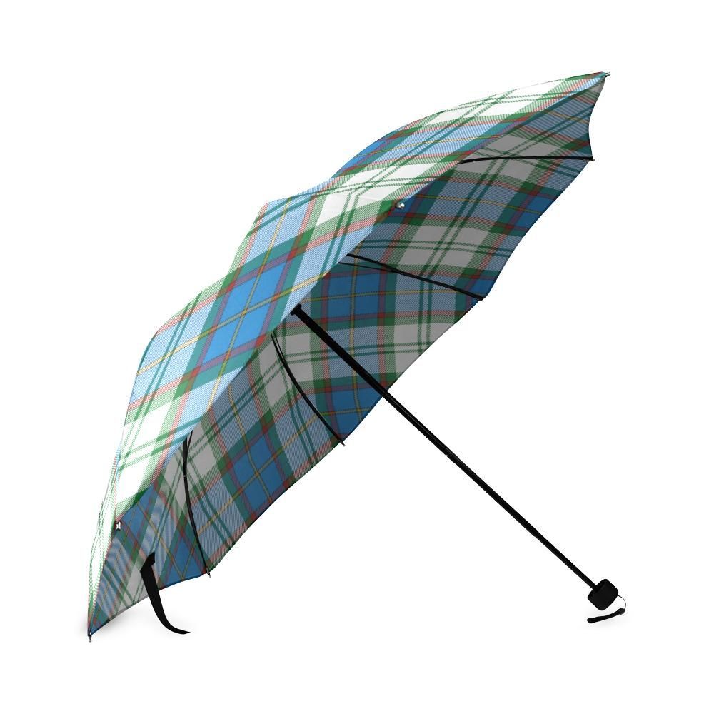 Alberta Dress Of Canada Tartan Plaid Umbrellas