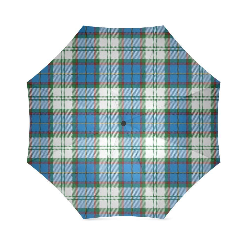Alberta Dress Of Canada Tartan Plaid Umbrellas