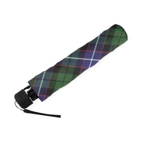 Galbraith Modern Tartan Crest Umbrellas