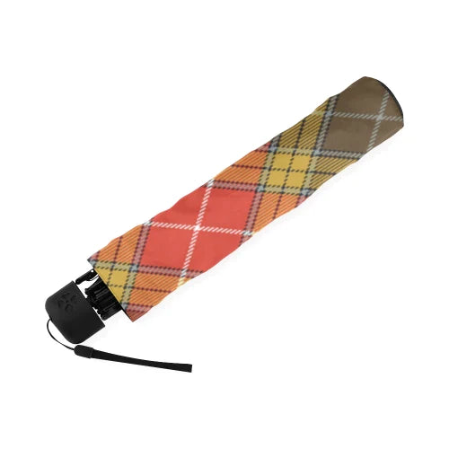 Buchanan Old Set Weathered Tartan Plaid Umbrellas