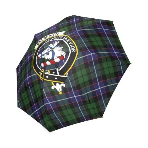 Galbraith Modern Tartan Crest Umbrellas