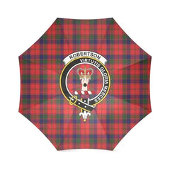 Robertson Modern Tartan Crest Umbrellas