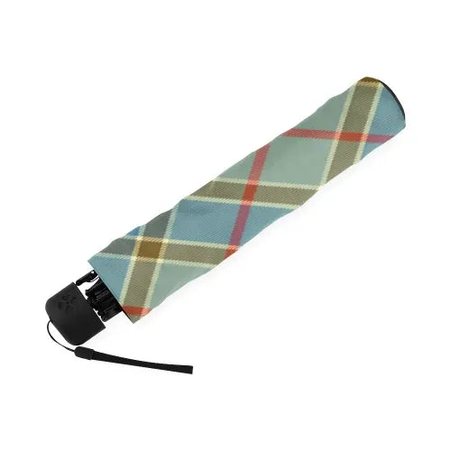 Balfour Blue Tartan Crest Umbrellas