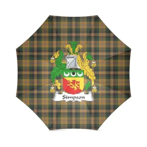 Simpson Tartan Tartan Crest Umbrellas