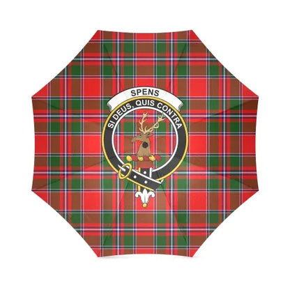 Spens Modern Tartan Crest Umbrellas