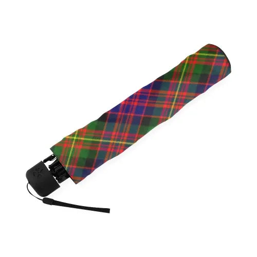 Carnegie Modern Tartan Crest Umbrellas