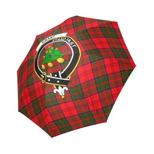 Grant Modern Tartan Crest Umbrellas