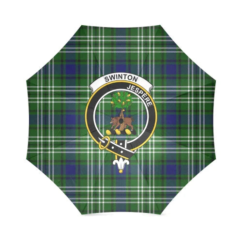 Swinton Tartan Crest Umbrellas