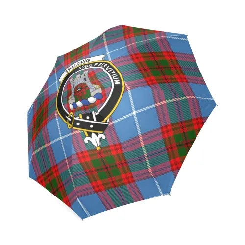 Spalding Tartan Crest Umbrellas