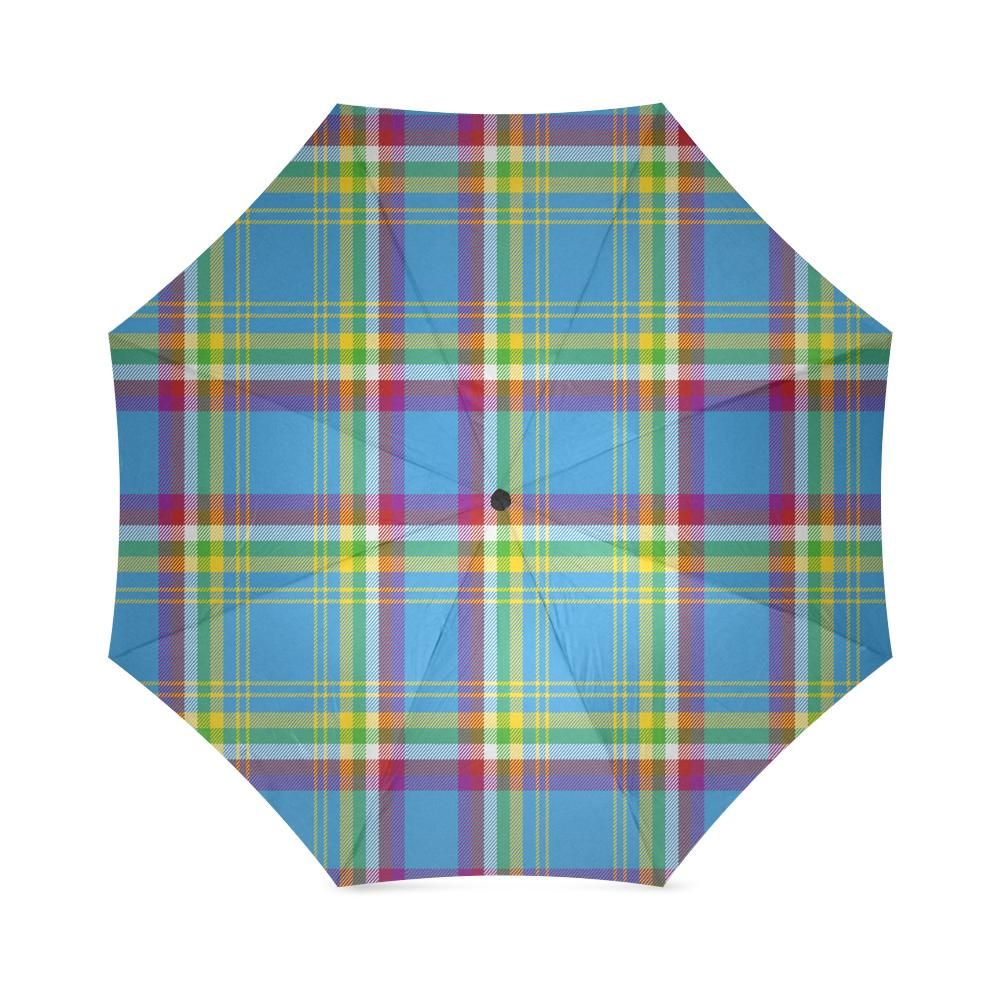 Yukon Of Canada Tartan Plaid Umbrellas