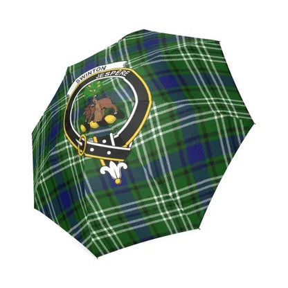 Swinton Tartan Crest Umbrellas