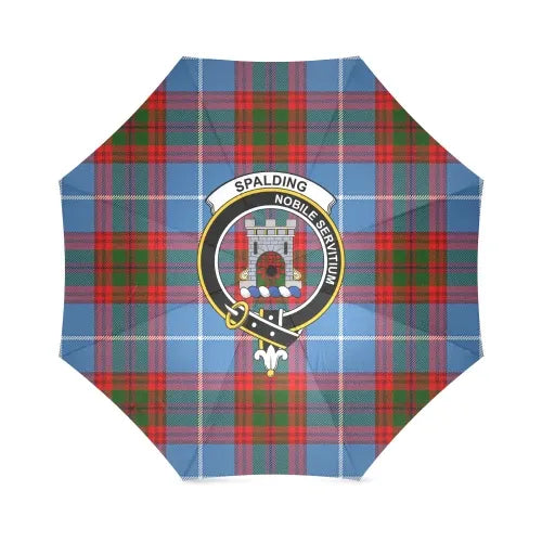 Spalding Tartan Crest Umbrellas